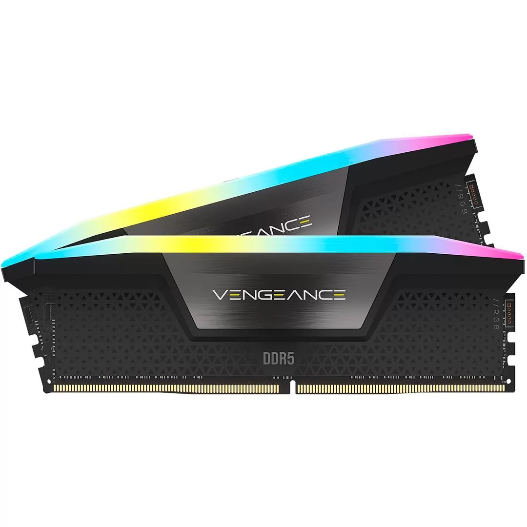 MEMORIA RAM DDR5 CORSAIR VENGEANCE RGB 32GB 6200MHZ (2X16GB) CL36