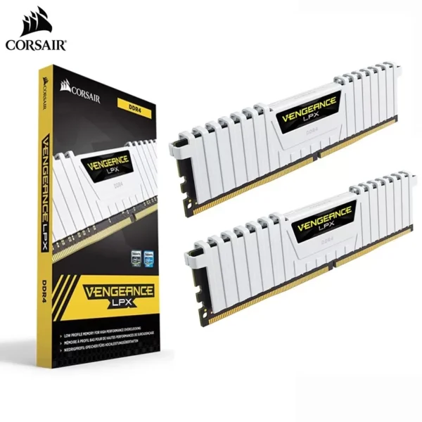 MEMORIA RAM DDR4 CORSAIR VENGEANCE LPX WHITE 16GB 3200MHZ (2X8GB) CL16
