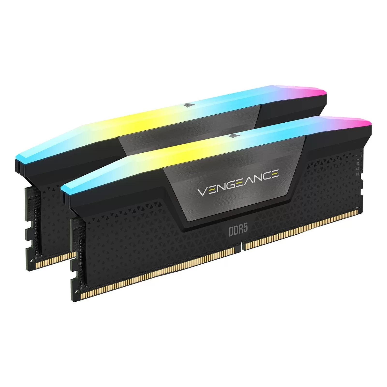 MEMORIA DDR5 CORSAIR 32GB (2X16GB) 6400MHZ VENGEANCE RGB BLACK