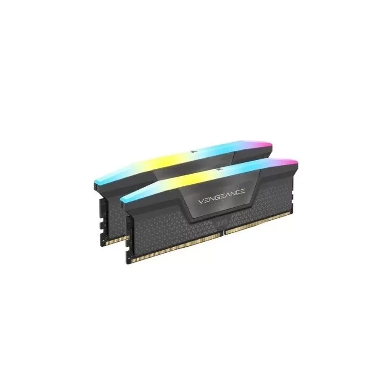 MEMORIA DDR5 CORSAIR 32GB (2X16GB) 6000MHZ VENGEANCE RGB BLACK