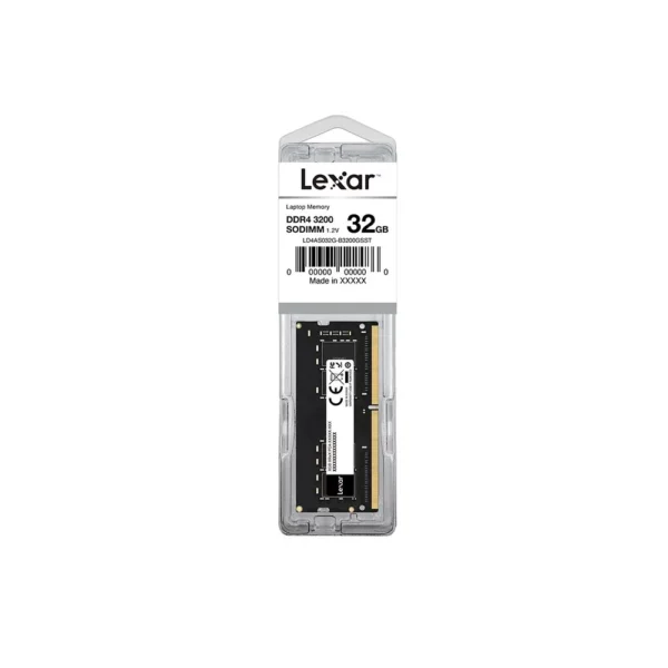 LEXAR MEMORIA SODIMM LEXAR DDR4 32GB 3200MHZ
