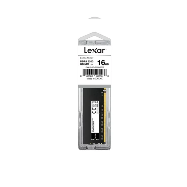 MEMORIA RAM DDR4 UDIMM LEXAR 16GB 3200MHZ