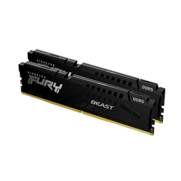Memoria DDR5 Kingston 32GB (2x16GB) 6400 Mhz FURY Beast Black