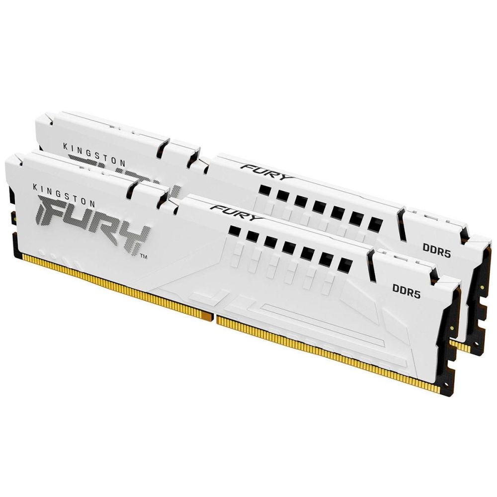 MEMORIA DDR5 KINGSTON 32GB (2X16GB) 6000 MHZ FURY BEAST WHITE EXPO