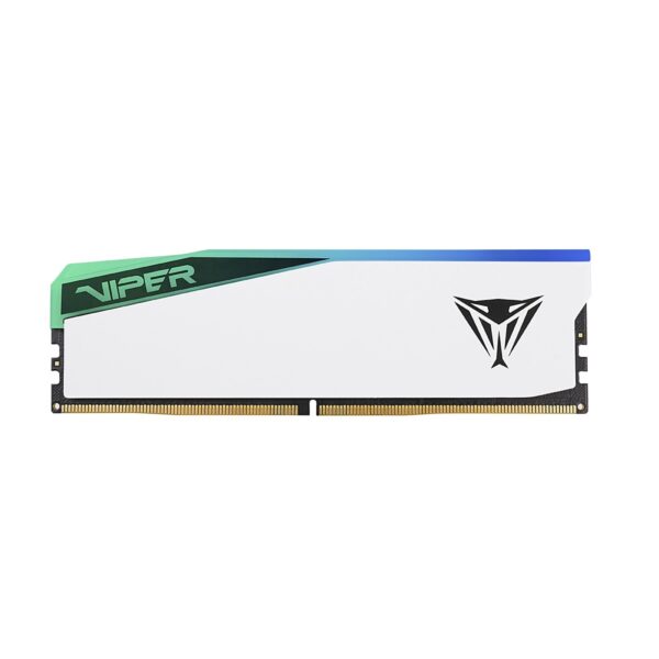 MEMORIA PATRIOT DDR5 VIPER ELITE 5 32GB DDR5 CL30 RGB 6000MTS WHITE HS SINGLE PE001052