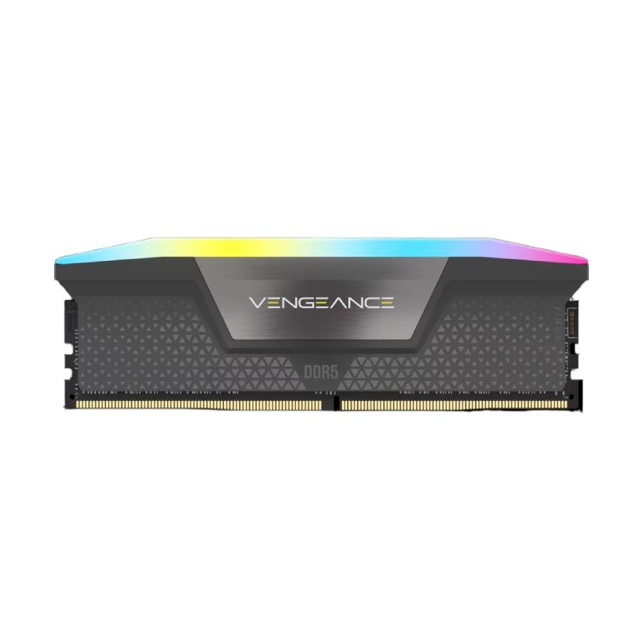MEMORIA DDR5 CORSAIR 32GB 5200 MHZ VENGEANCE RGB AMD EXPO & INTEL XMP CL40
