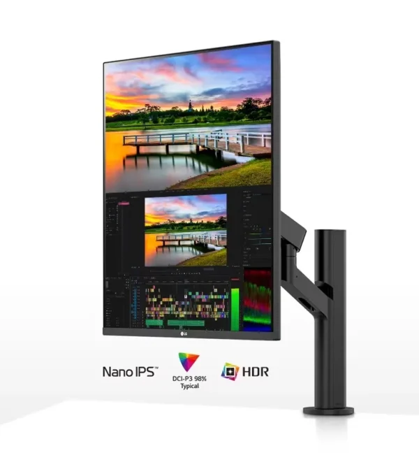 MONITOR LG 28 DUAL ERGO 28MQ780-B SDQHD 2BPB (II)