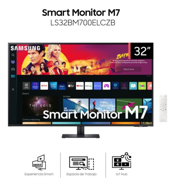 MONITOR SAMSUNG LED 32 BM700 UHD 4K M70B