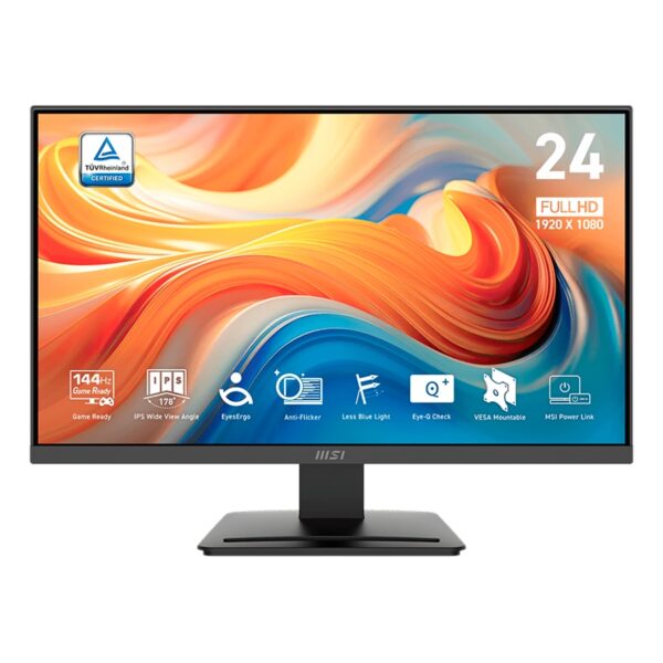 MONITOR GAMER 24" MSI PRO MP243L E14 144HZ