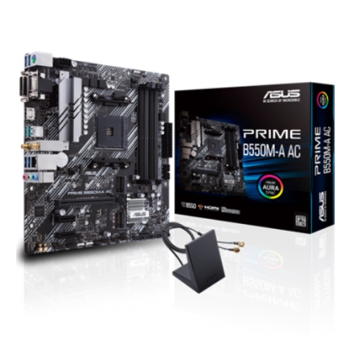 MOTHER ASUS PRIME B550M-A AC WIFI BLUETOOTH AM4