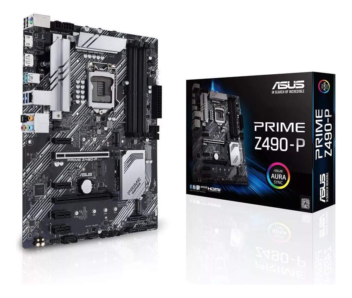 MOTHER ASUS PRIME Z490-P LGA1200 6 PCIE