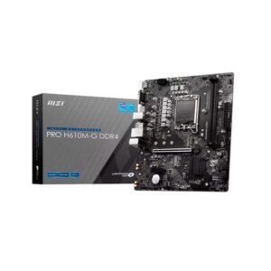 MOTHER MSI PRO H610M-G DDR4 S1700 (12VA GEN)