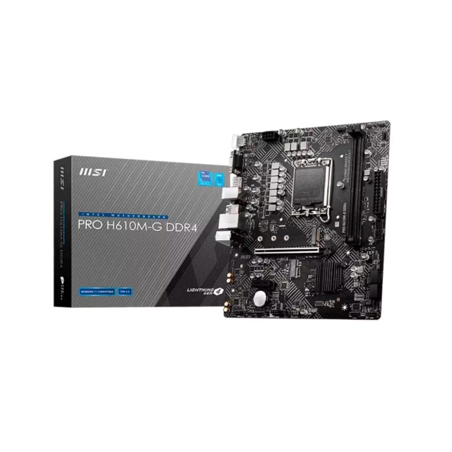 MOTHER MSI PRO H610M-G DDR4 S1700 (12VA GEN)