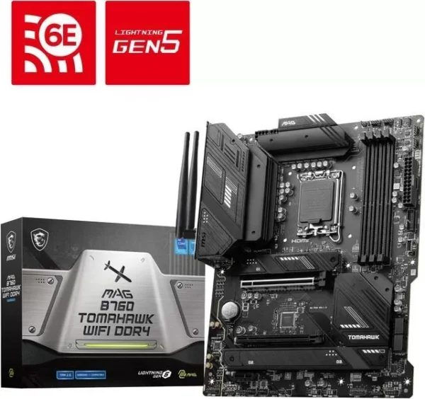 MOTHER MSI MAG B760 TOMAHAWK WIFI DDR4 1700 (12VA/13VA GEN)