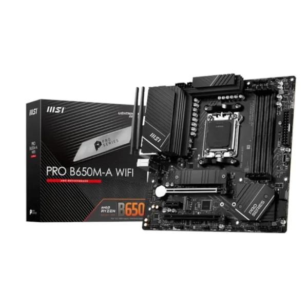 MOTHER MSI PRO B650M-A WIFI AM5 DDR5 (5TA GEN)