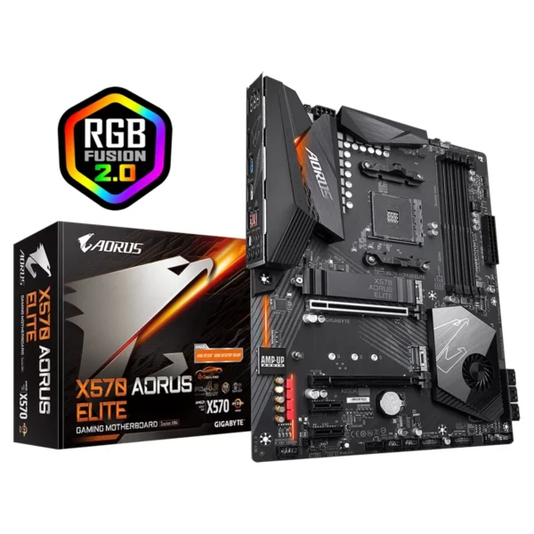 MOTHER AMD GIGABYTE X570 AORUS ELITE AM4 DDR4