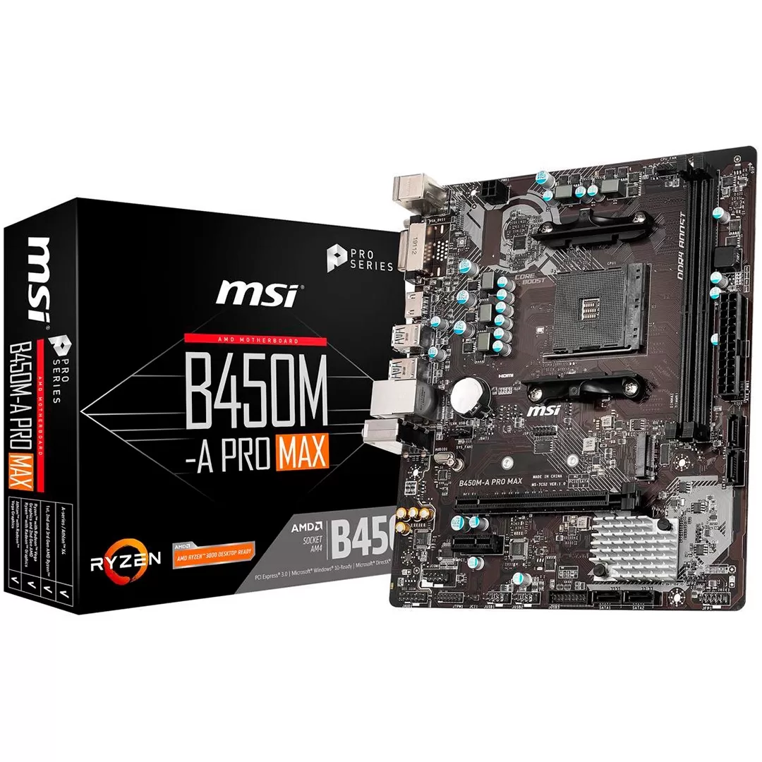 MOTHER MSI B450M-A PRO MAX DDR4 AM4