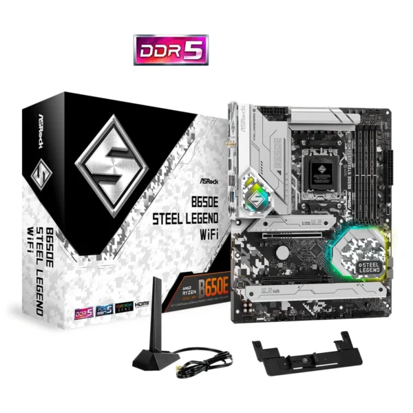 MOTHER ASROCK (AM5) B650E STEEL LEGEND WIFI