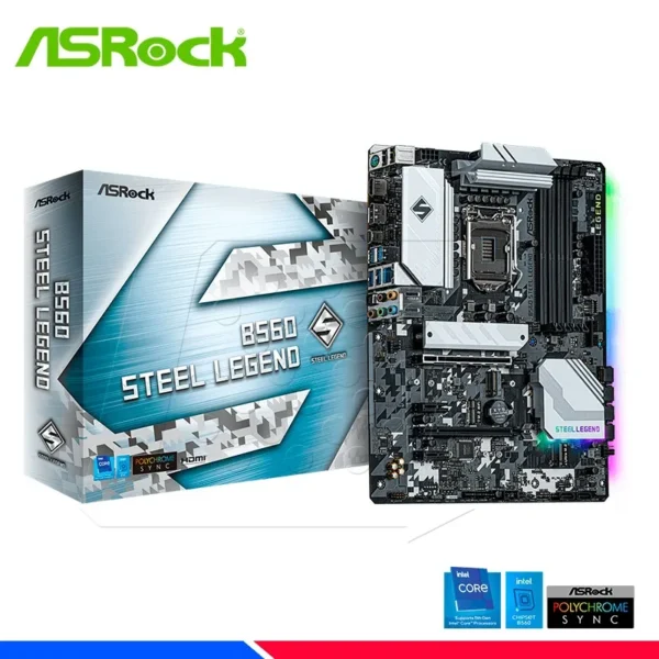 MOTHER ASROCK (LGA1200) B560 STEEL LEGEND
