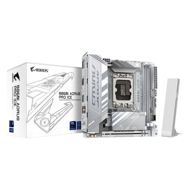 MOTHER GIGABYTE (LGA 1851) B860I AORUS PRO ICE 1.0