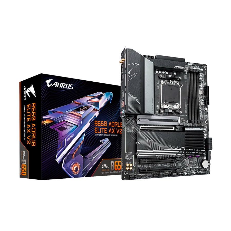 MOTHER GIGABYTE B650 A ELITE AX V2 DDR5 AM5 (SERIE 7000/8000)