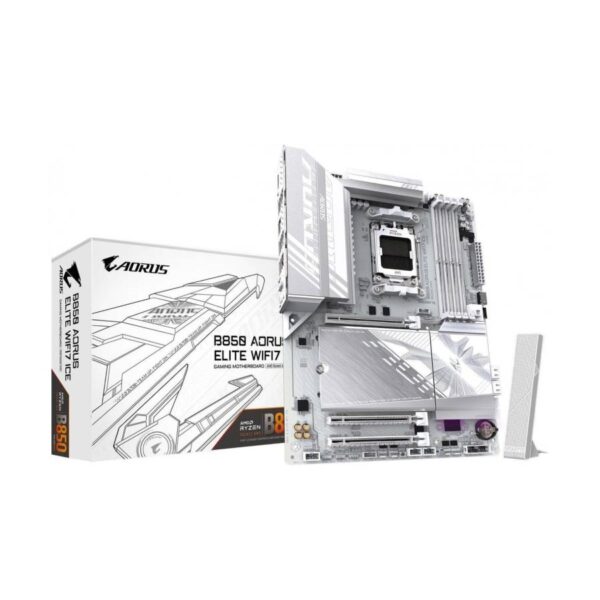 MOTHER GIGABYTE (AM5) B850 A ELITE WF7 ICE