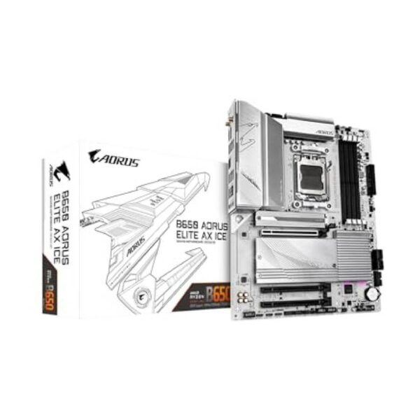 MOTHER GIGABYTE (AM5) B650 A ELITE AX ICE