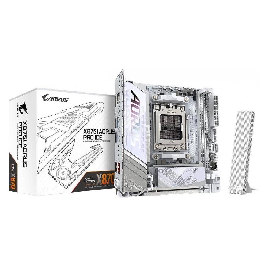 MOTHER GIGABYTE (AM5) X870I AORUS PRO ICE