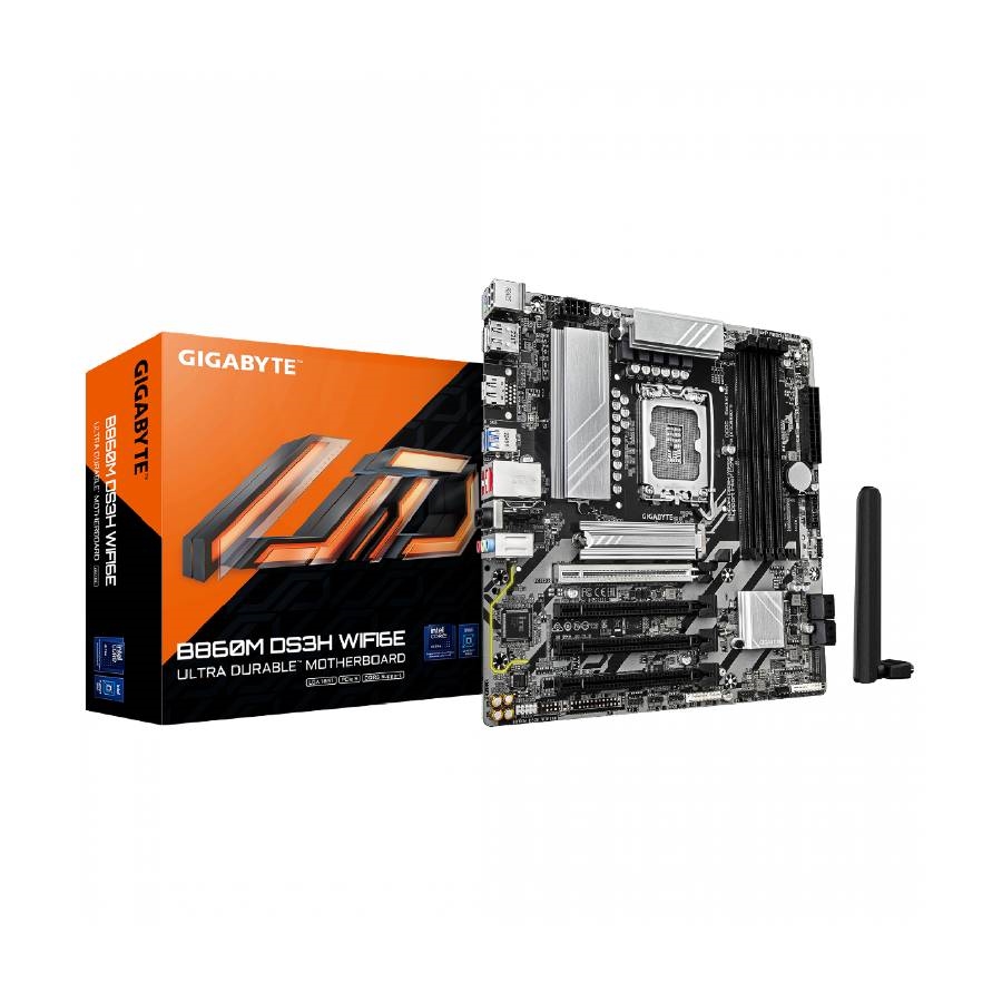 MOTHER GIGABYTE (LGA 1851) B860M DS3H WIFI6E