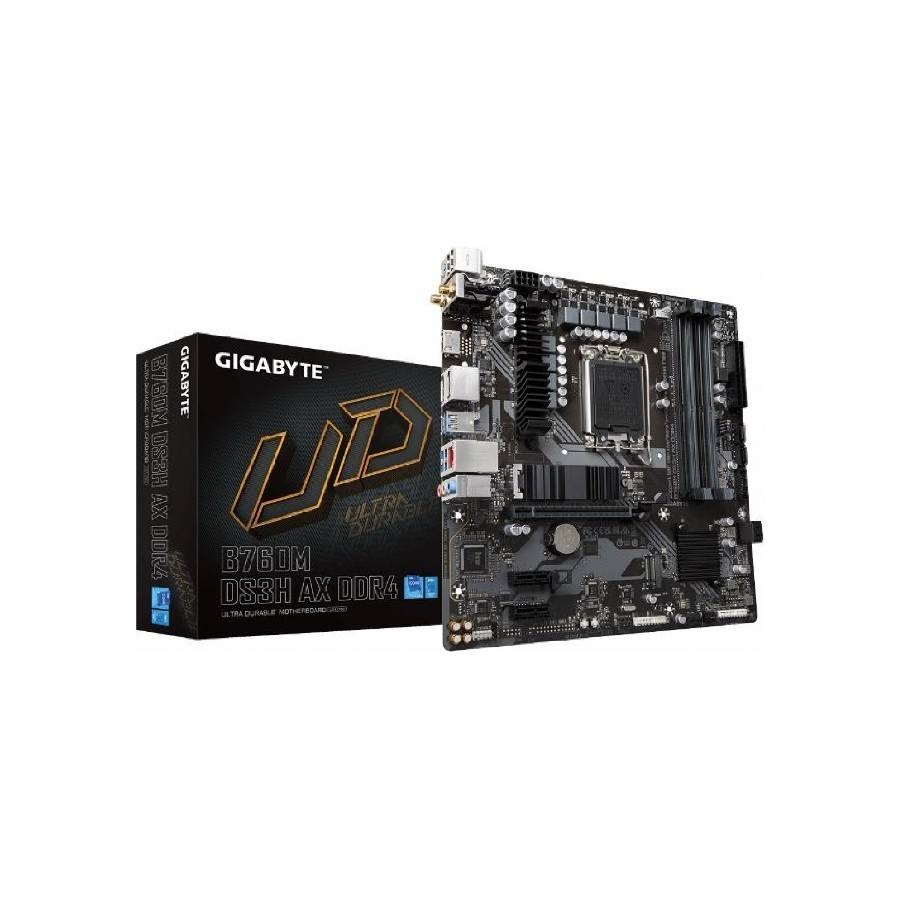 MOTHER GIGABYTE (LGA1700) B760M DS3H AX