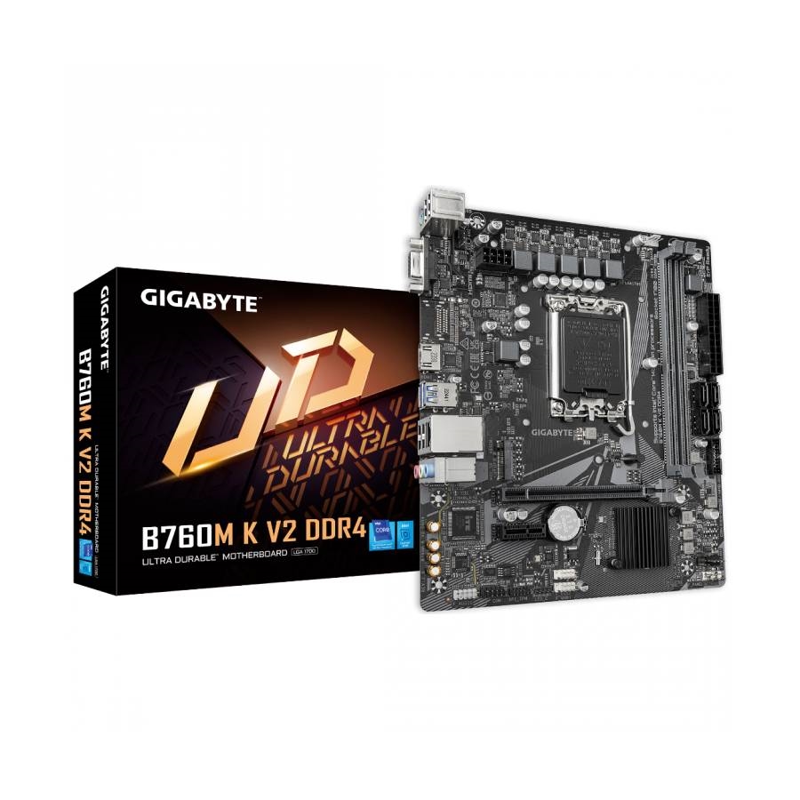 MOTHER GIGABYTE (LGA1700) B760M K V2 DDR4