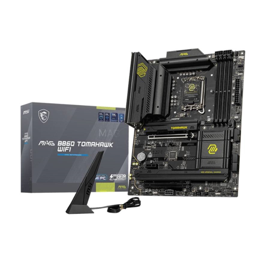 MOTHER MSI MAG B860 TOMAHAWK WIFI DDR5 1851 (SERIE ULTRA)