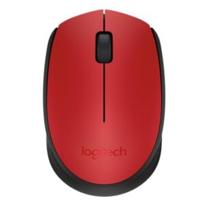 MOUSE LOGITECH WIRELESS M170 USB RED 2,4GHZ