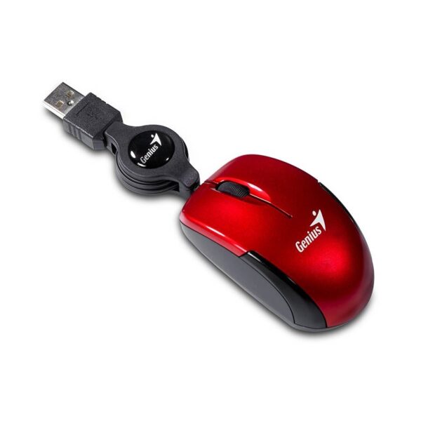 Mouse Genius Micro Traveler Ruby USB