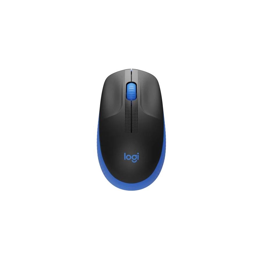 MOUSE LOGITECH WIR M190 BLACK/BLUE