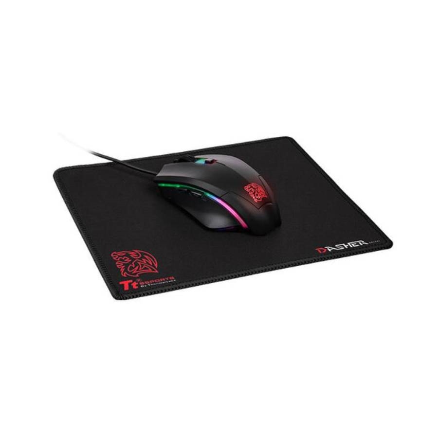 MOUSE TT TALON ELIT RGB 5000DPI + MOUSE PAD DASHER MINI BLACK