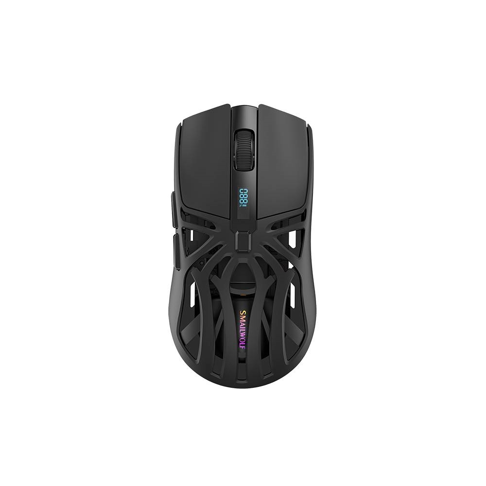 MOUSE GAMER WIRELESS SMAILWOLF RS8 BLACK