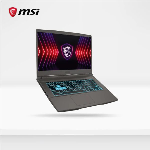 Notebook MSI Thin 15.6" FHD 144Hz Core i5-12450H 16Gb (2x8) 512Gb RTX 4050 6Gb W11HP