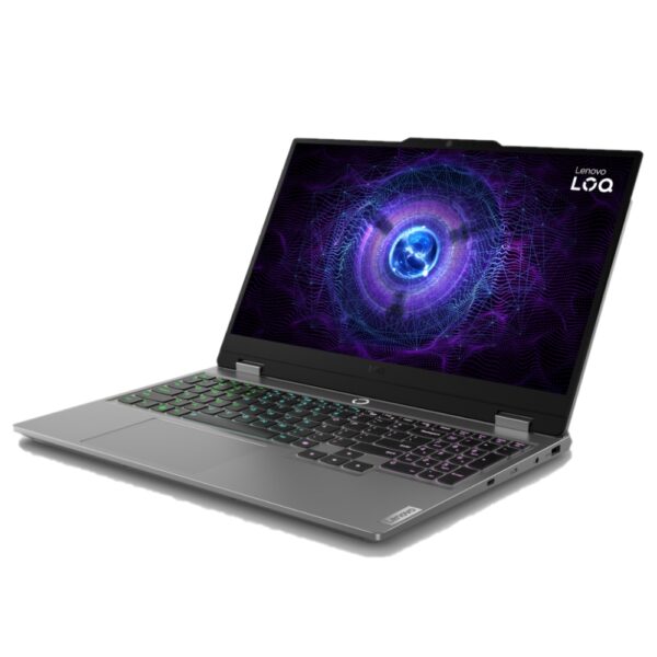 Notebook Lenovo LOQ 15IAX9 15.6" FHD i5 12450HX 16GB(2x8GB)DDR5 4800 512GB NVME RTX3050 6GB GDDR6 W11H