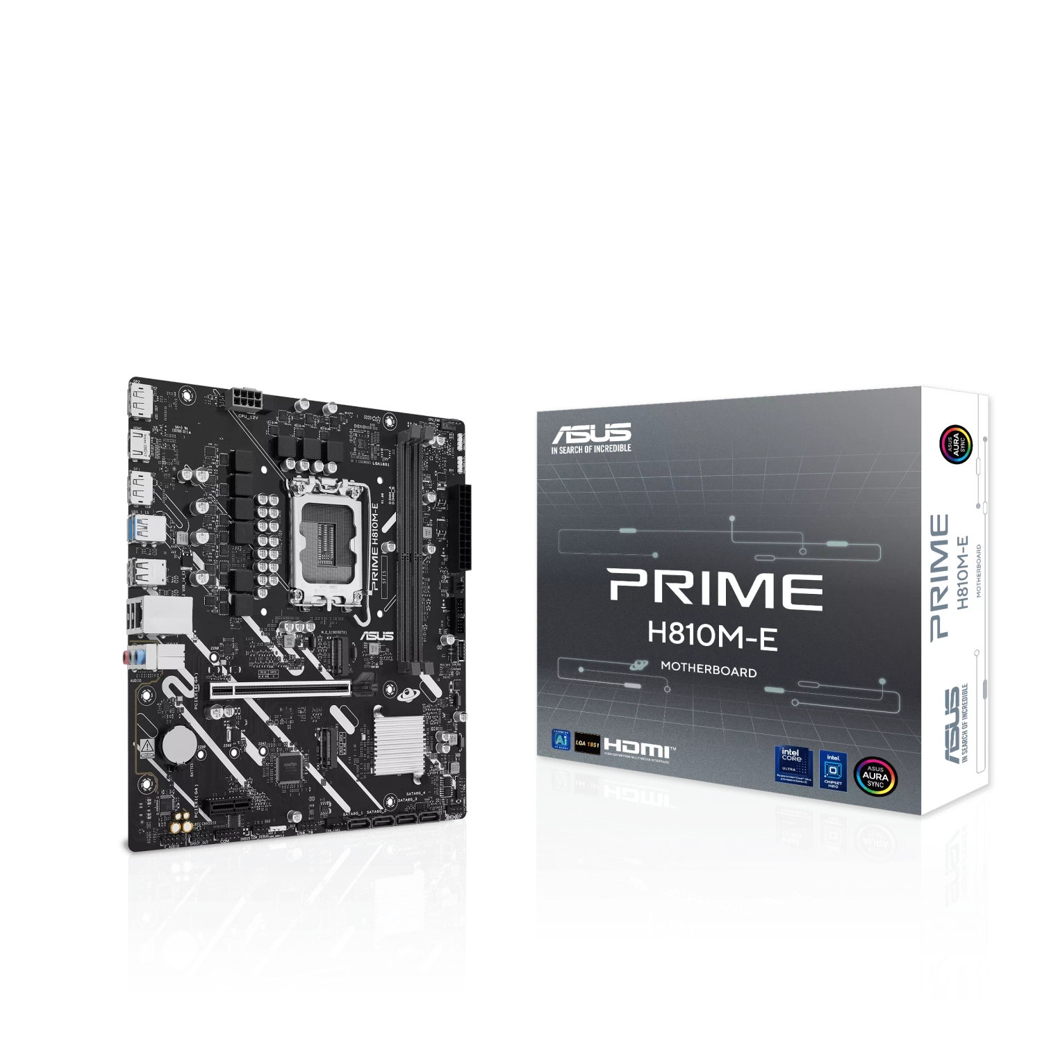 MOTHERBOARD ASUS PRIME H810M-E LGA 1851 DDR5
