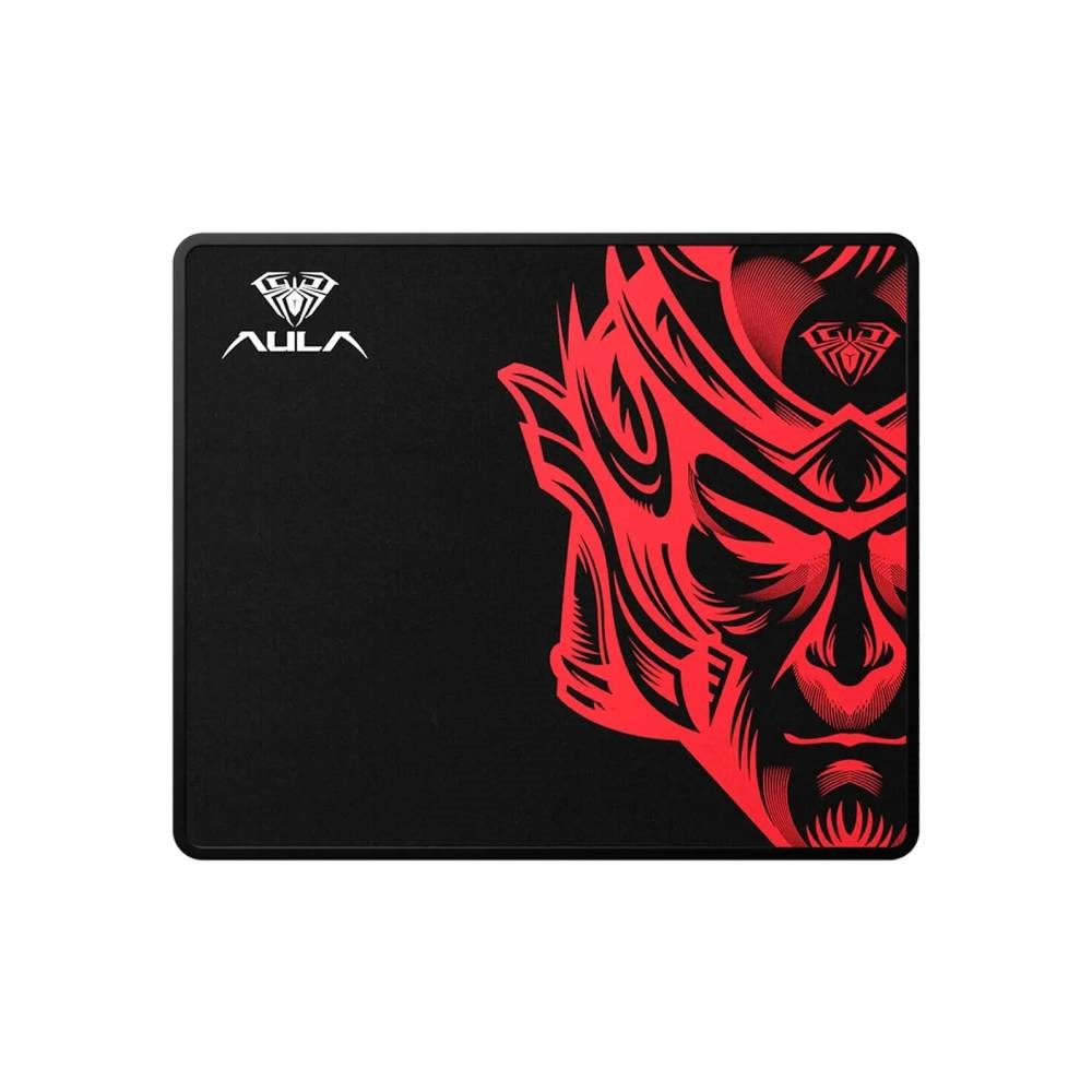 MOUSE PAD AULA MP-W SMALL SPEED NEGRO/ROJO (250X210X2MM)