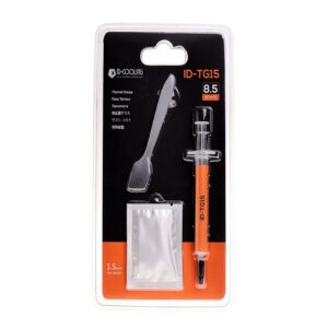 PASTA TERMICA ID-COOLING ID-TG15 LIMPIADOR + ESPATULA 1.5GR 8.5W/M*K