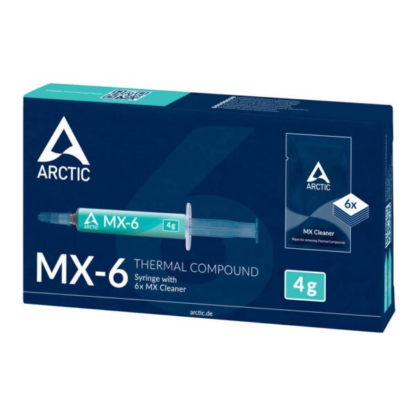 PASTA TERMICA ARTIC MX-6 MX6 4GR + 6 MX Cleaner