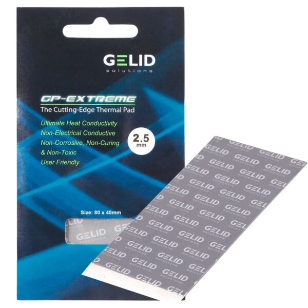 THERMAL PAD TERMICO GELID GP EXTREME TP-GP01-F 80X40 2.5MM
