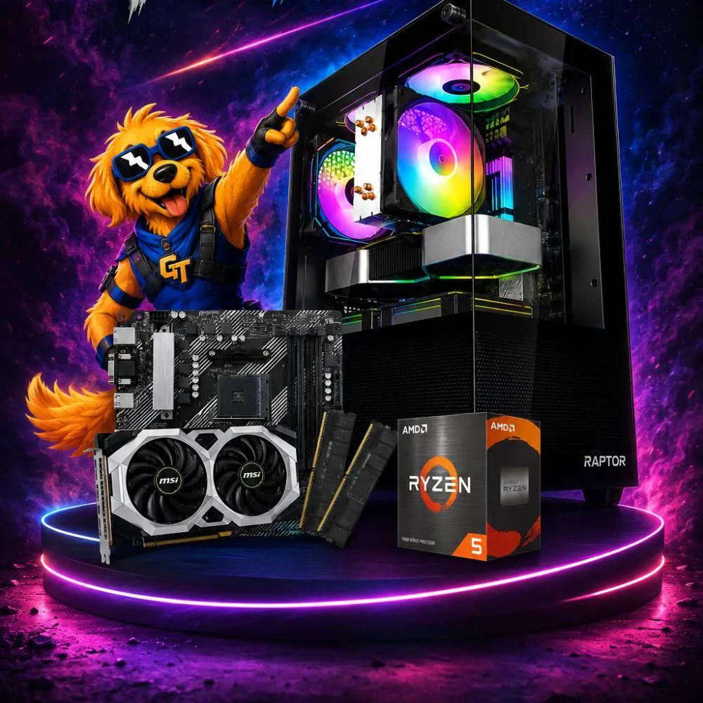 PC GAMER AMD RYZEN 5 5500 16GB 480GB 1660 SUPER 650W GABINETE RGB