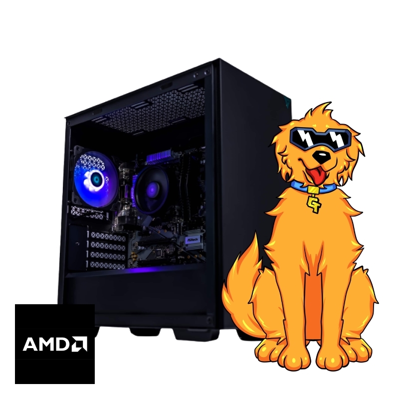 PC GAMER AMD RYZEN 3 3200G A520M 8GB RAM SSD 240GB GABINETE KIT