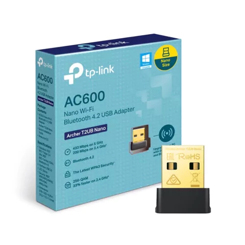 ARCHER T2UB NANO P.REDW + BLUETOOTH USB AC600 DUAL BAND