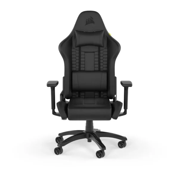 SILLA GAMER CORSAIR TC100 RELAXED CUERO NEGRO/NEGRO