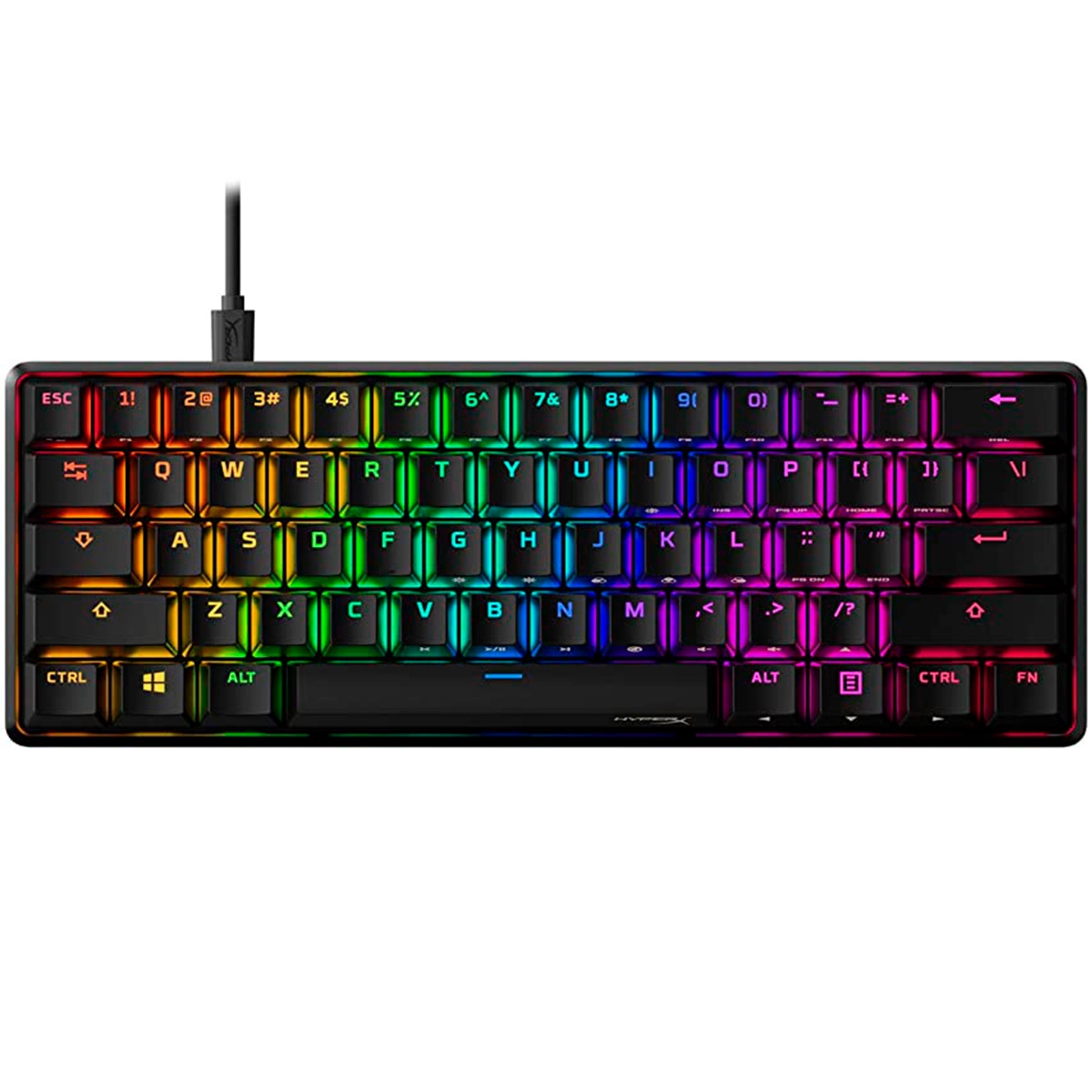 TECLADO HYPERX ALLOY ORIGINS 60 SWITCH RED