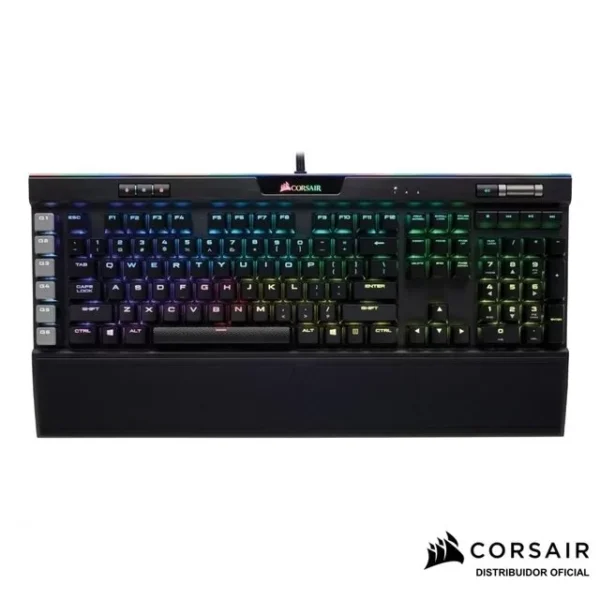 TECLADO GAMER CORSAIR K95 RGB PLATINUM MECANICO MX CHERRY SPEED ESPAÑOL